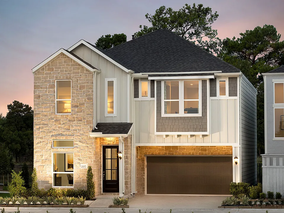 Representative Houston-area home exterior